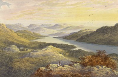 Windermere, Looking Up the Lake by Alexander Francis Lydon